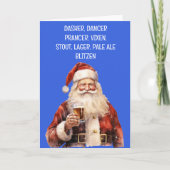 サンタ クリスマス 面白いトナカイの名前 ビール (正面)