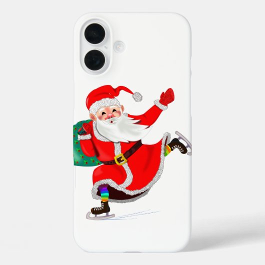 サンタ・クリスマス・iPhoneケース Case-Mate iPhoneケース (裏面)