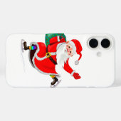 サンタ・クリスマス・iPhoneケース Case-Mate iPhoneケース (裏面 (横))