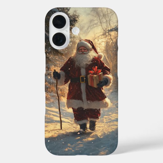 サンタ・クリスマス・iPhoneケース Case-Mate iPhoneケース (裏面)