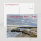 サンタ・クルスからの挨拶！ ポストカード (正面/裏面)