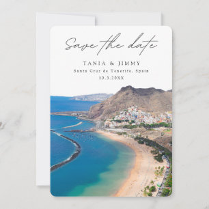 サンタ・クルス・デ・テネリフェSpain Wedding Save the Date 招待状