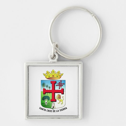 サンタ・クルス・デ・ラ・シエラのコート（ボリビア） キーホルダー (正面)