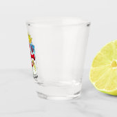 サンタ・クルス・デ・ラ・シエラのコート（ボリビア） ショットグラス (右)