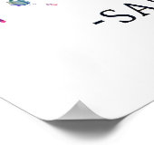 サンタ・クルス・デ・ラ・シエラ・ボリビア・スカイライン ポスター (角)