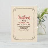 サンタ・クロース・オン・ア・ホース 招待状 (スタンド正面)