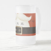 サンタ・クロース フロストグラスビールジョッキ (正面右)