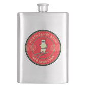 サンタ・クロー・フラスコ付きパーフェクト・スロープ フラスク (正面)