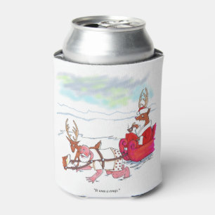 サンタ・クーデターは涼しい 缶クーラー