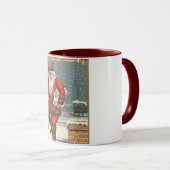 サンタ・グリーティング・マグ マグカップ (正面右)