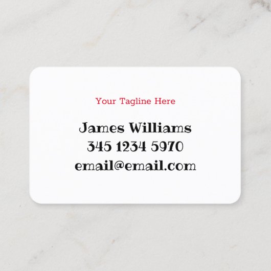 サンタ・グリーティング 名刺 (裏面)