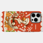 サンタ・グース クリスマス ホリデー Case-Mate iPhoneケース (裏面 (横))