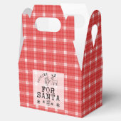 サンタ・ゲーブルのクリスマスクッキー フェイバーボックス (オープン)