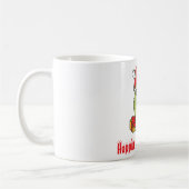 サンタ コーヒーマグカップ (左)