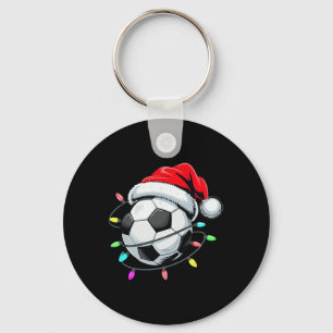 サンタ サッカー クリスマス ライト キッズ 少年 女子 キーホルダー