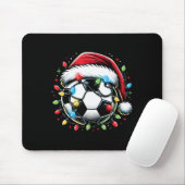 サンタ サッカー ビル 愛好者 クリスマス マウスパッド (マウス)