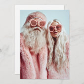 サンタ・シックさん&ミセス・クロース・ターンヘッズフェスティバル シーズンカード (正面/裏面)