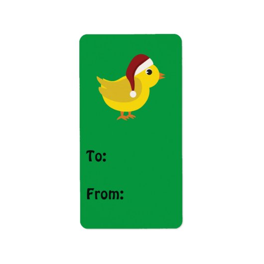 サンタ・シック ラベル (正面)