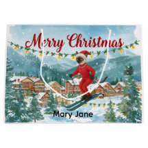 サンタ・シャムのクリスマススノーウィー猫好き