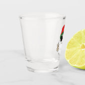 サンタ ショットグラス (左)