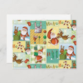 サンタ シーズンポストカード (正面/裏面)