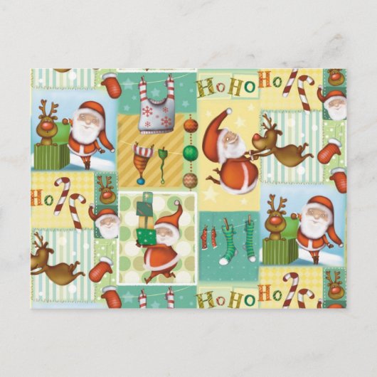 サンタ シーズンポストカード (正面)