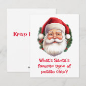 サンタ・ジョーク シーズンカード (正面/裏面)
