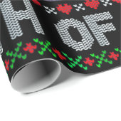 サンタ・ジョーバイデン氏ハッピークリスマスファースト4th醜いクリスマス ラッピングペーパー (ロールコーナー)