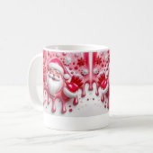 サンタ・スウィート・サプライズ コーヒーマグカップ (正面左)