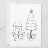 サンタ・スカウトパーソナライズされた：北からの手紙 (裏面)