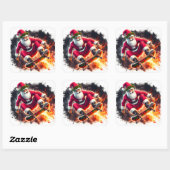 サンタ・スケートボードのコツ スクエアシール (シート)