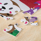 サンタ・スパイクと友人の動物クリスマスジグソー! ジグソーパズル (側面)