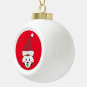 サンタ・スパイクのクリスマスボール！ セラミックボールオーナメント (右)