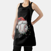 サンタ・スポーツ・クリスマス野球選手 エプロン (インサイチュ)
