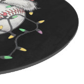 サンタ・スポーツ・クリスマス野球選手 カッティングボード (角)