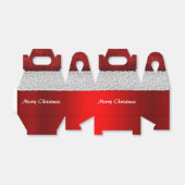 サンタ・スーツ赤いクリスマス フェイバーボックス (折り畳みなし)