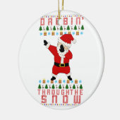 サンタ セラミックオーナメント (左)