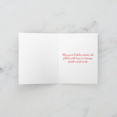 サンタ・ダクリングス・クリスマス カード (内部)