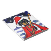 サンタ ダックスフンド ノートパッド (アングル)