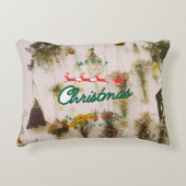 サンタ&ディアーズアクセントピローとメリークリスマス アクセントクッション (正面)
