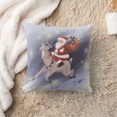 サンタ・デリバー枕 クッション (ブランケット)