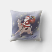 サンタ・デリバー枕 クッション (裏面)