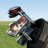 サンタ/トナカイのスチームパンクのクリスマス/冬 ゴルフヘッドカバー (インサイチュ)