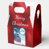 サンタ・トナカイ列車スノーレッド・フォイルお願いボックス フェイバーボックス (オープン)