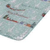 サンタ・トナカイ・チーム カッティングボード (角)