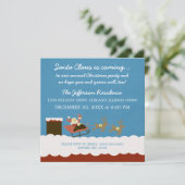 サンタ&トナディアクリスマスパーティー招待状 招待状 (スタンド正面)