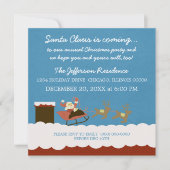 サンタ&トナディアクリスマスパーティー招待状 招待状 (正面)