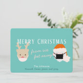 サンタ&トナディアマスクブルークリスマスカード シーズンカード (スタンド正面)