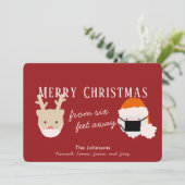 サンタ&トナディアマスクレッドクリスマスカード シーズンカード (スタンド正面)