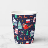 サンタ&トナディアーズナイトクリスマスノルディックビレッジ 紙コップ (裏面)